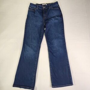 Levis 512 Perfectly Slimming Bootcut Jeans Dark Wash Womens 10 S/C 30x30